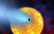 Hubble Observes An Evaporating Planet