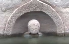 Sunken 600-Year-Old Buddha