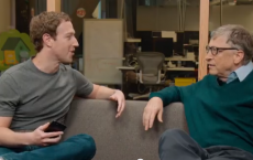 Mark Zuckerberg And Bill Gates