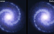 ESOcast 100 Light: Dark Matter Less Influential In Early Universe