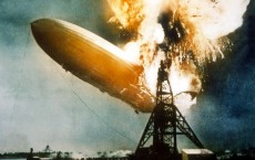 1937 The Hindenburg crashes in New Jersey