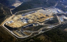 ITER Tokamak construction site aerial