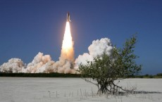 Space Shuttle Discovery Lifts Off For International Space Station