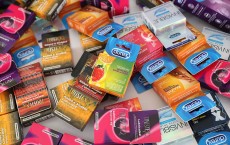 A General View Of Condoms At The 'Man Aware' Event