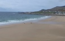 Irish Beach 'Reappears Overnight' In Freak Tide