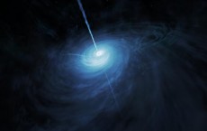 Artist's Impression of Distant Quasar 