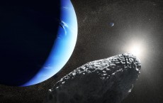 Neptune and Moons (IMAGE)