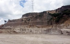 Pozzolan Quarry in Guatemala. (IMAGE)