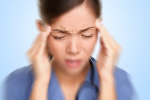 Nurse headache stress