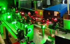 Part of the resonance ionization laser ion source (RILIS) at ISOLDE