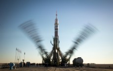 The Olympic torch will launch to space this Thursday aboard this Soyuz TMA-11M