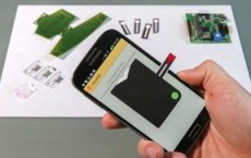 Using the properties of a smartphone screen to perform blood tests: the device developed by Qloudlab allows at-home analysis in less than a minute.