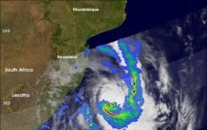 TRMM Satellite Analyzes Rainfall in Cyclone Irina