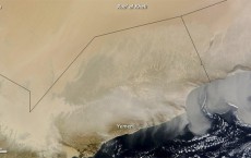 Dust over the Southern Arabian Peninsula