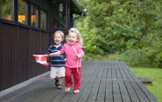 Happy Child Running