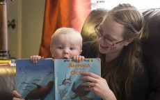 Baby and Book